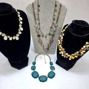 LOFT Bundle of 5 Fashion Necklaces Casual Dressy